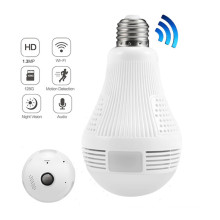 LED Light Bulb Camera WIFI Wireless Security Surveillance CCTV Camera Cam IP Infrared 360 Degree Hidden Cameras Night Light Bulb